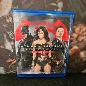 Batman v Superman Dawn of Justice ULTIMATE EDITION BLU RAY SET - Tested - DC
